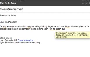 Just Not Sorry -- the Gmail Plug-in screenshot 3