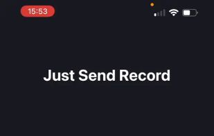Just Send Record screenshot 1