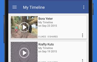 Also watch videos that you have shared and tagged in FB