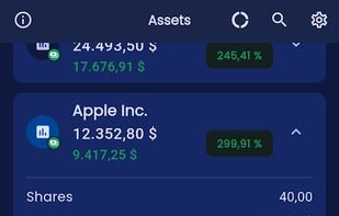 JustAssets screenshot 3