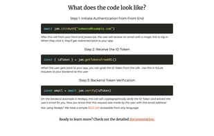 The code is straightforward.