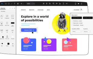 Justinmind screenshot 2
