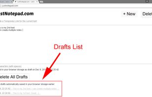 JustNotepad.com screenshot 1
