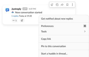 JustReply screenshot 1