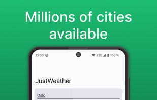 JustWeather screenshot 1