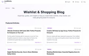 JustWishly screenshot 1