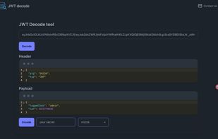 JWT Decode screenshot 1