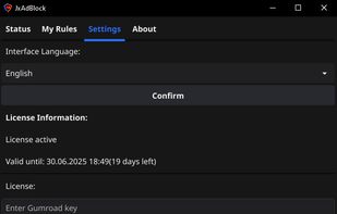 JxAdBlock screenshot 1