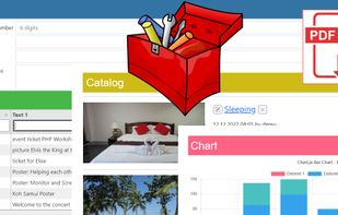 Create out of the table: forms, lists, catalogs and charts