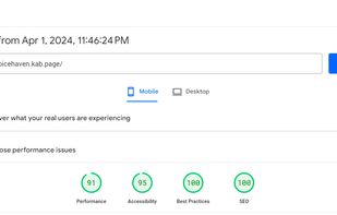Performance results 
