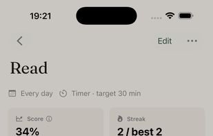 Kado Habit Tracker screenshot 1