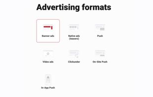 Advertising formats