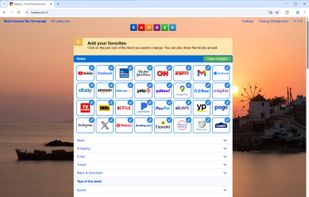 Add your favorites to the homepage.