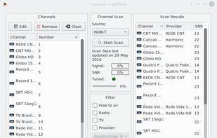 Kaffeine screenshot 1