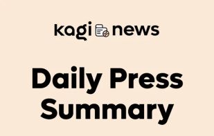 Kagi News screenshot 1