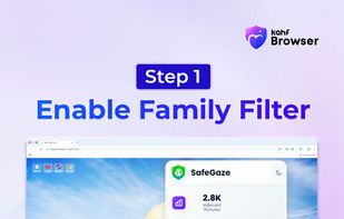 Kahf Browser screenshot 1