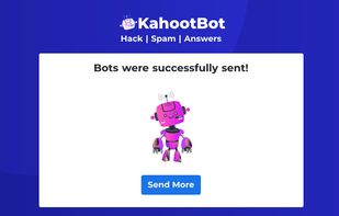 Kahoot Bot screenshot 2