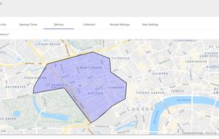 Precise delivery areas