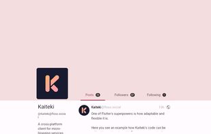 Kaiteki screenshot 2
