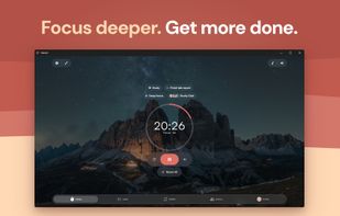 Pomodoro timer with a lo-fi background
