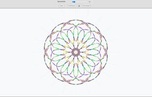 Kaleidoscope Painter Online screenshot 2