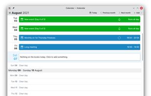 Merkuro Calendar screenshot 1