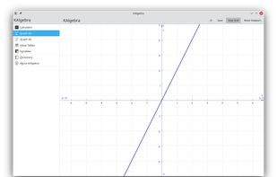 KAlgebra screenshot 1