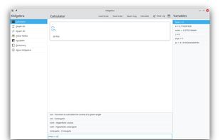 KAlgebra screenshot 1