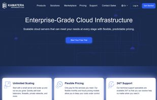 Kamatera screenshot 1