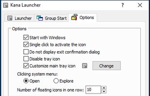 Kana Launcher screenshot 1