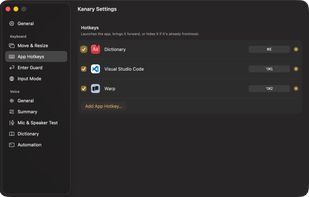 Kanary Voice screenshot 3