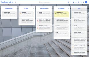 KanbanMail screenshot 1