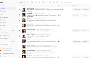 Gmail liked LinkedIn Inbox