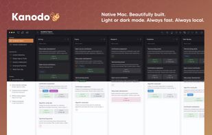 Native Mac. Beautifully built.
Light or dark mode. Always fast. Always local.