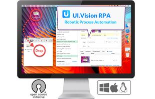UI.Vision RPA software is a browser extension, but it can do desktop automation as well!