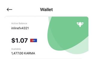 KARMA Social Network screenshot 1