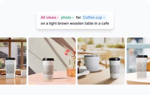 Create different images in different angles of your product using the Wizard tool