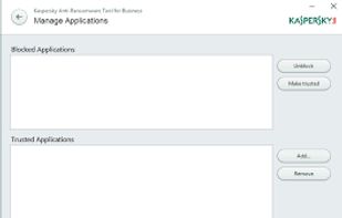 Kaspersky Anti-Ransomware Tool for Business screenshot 1