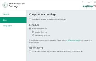 Kaspersky Security Scan screenshot 1