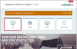 Kaspersky Software Updater screenshot 1