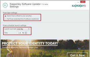 Kaspersky Software Updater screenshot 2