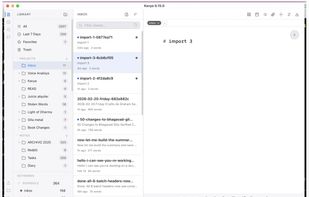 Main Screen Three Columns