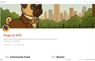 Community Landing page