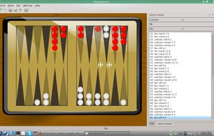 KBackgammon screenshot 1