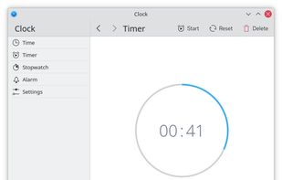KClock Clock screenshot 3