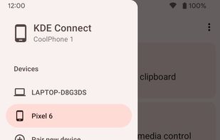 KDE Connect screenshot 3
