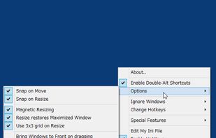 KDE Mover-Sizer screenshot 1