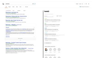 Browser extension: Search