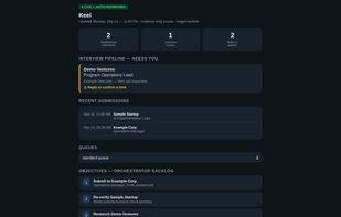Keel - Job Application Autopilot screenshot 1