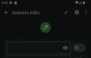 KeePassDX screenshot 1